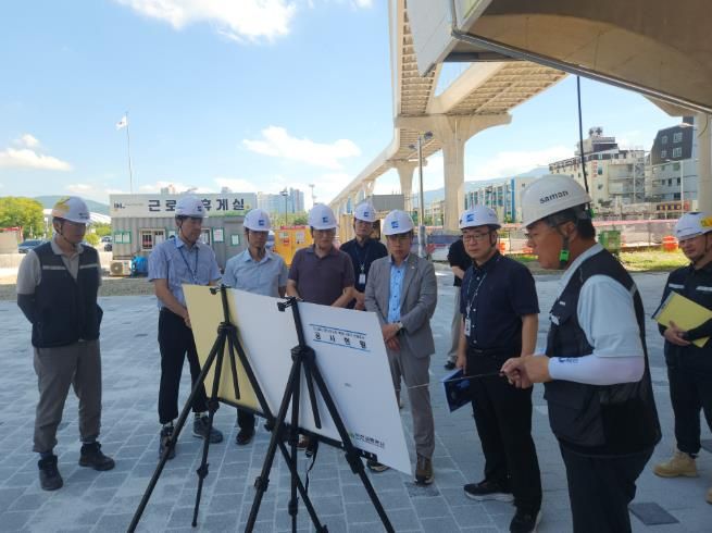 양산시 부시장, 주요 교통·산업 주요 현장행정 실시
