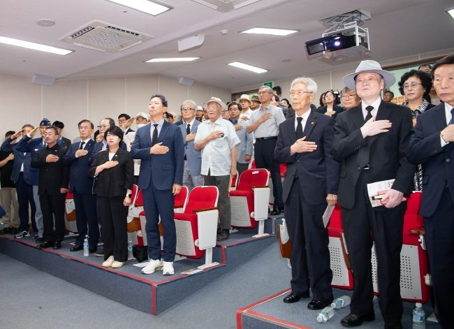 구미시, 장진홍 의사 95주기 추모식 엄숙히 거행