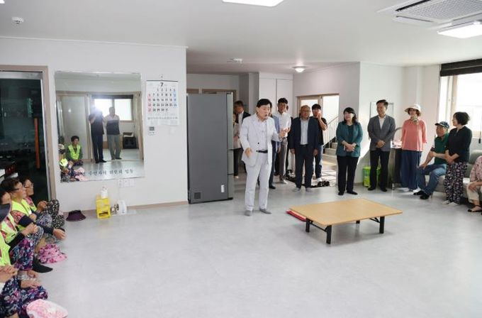 옹진군 폭염 대응 가용 자원 총동원(영흥면)