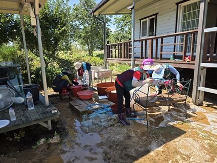 산청군 수해복구 적극 지원