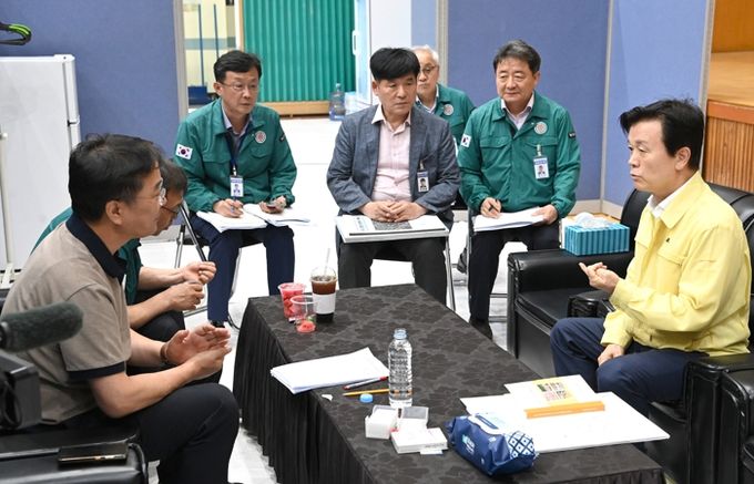 진주시, 중앙합동조사단 수해지역 정밀조사 지원 협조