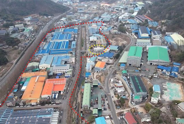 , 나전농공단지 주차전용건축물 조성