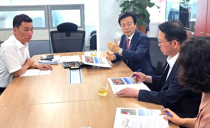 조규일 진주시장, 현안사업 추진 위해 행안부 방문