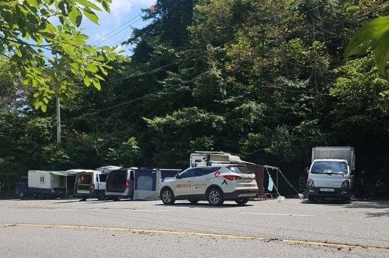 장수군, 불법주정차 주민신고제 운영 및 휴가철 관광지 특별 계도단속