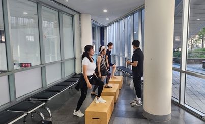 양 기관 협력 스포츠행사