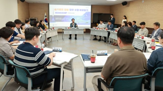 사천시, 시장과 함께한 ‘청렴 간담회’ 개최