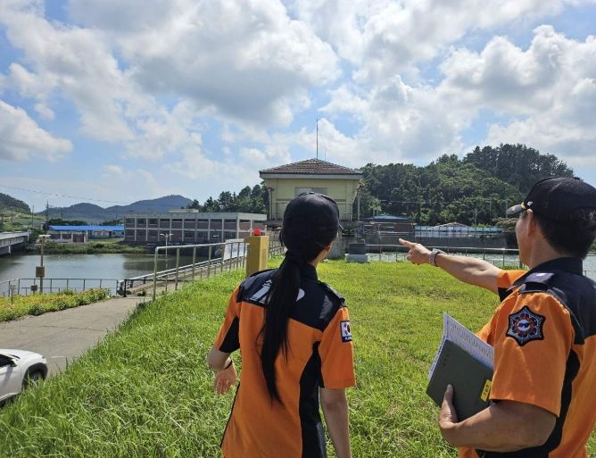 진도소방서, 호우 대비 침수·산사태 취약 지역 선제적 점검 실시