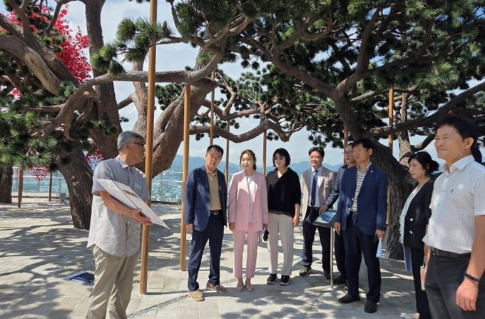 대상공원 빅트리·맘스프리존 현장 점검