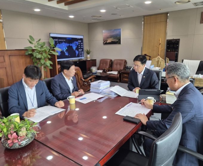 행정안전부, 농림축산식품부, 기획재정부 방문 국비 지원 건의