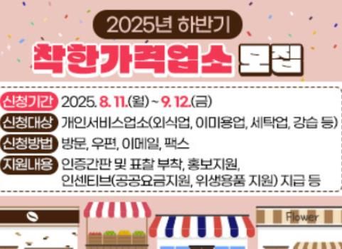 김해시, 하반기 착한가격업소 모집내달 12일까지 추천도 가능