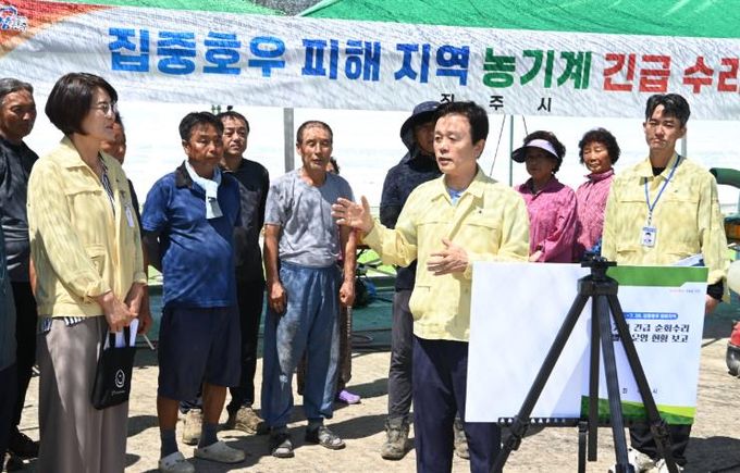 진주시,‘농기계 긴급수리 특별반’농업인들로부터 호평