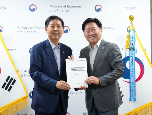 오영훈 지사-구윤철 부총리 면담