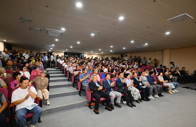 속초시 영랑호 관광단지 조성사업 주민설명회,