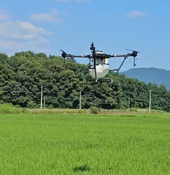 무인드론 방제 3차년도 실증 완료