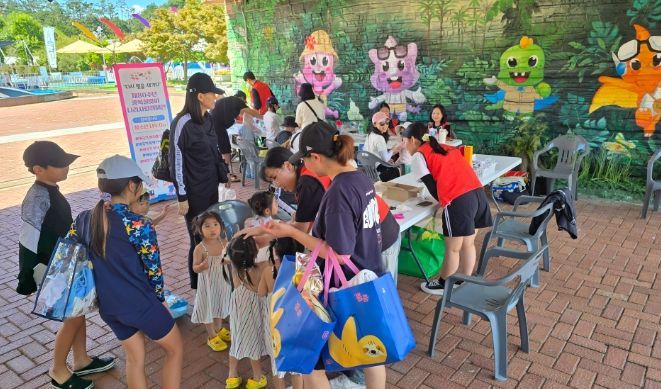 경남고성공룡엑스포 알리며 지역 홍보