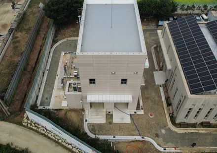 안하공공하수처리시설 현장사진