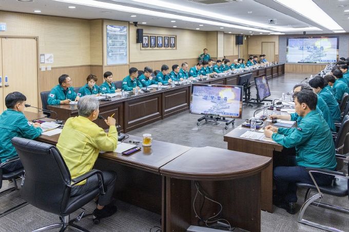 2025년 을지연습 최초 상황보고 및 전시 주요 현안과제 보고회