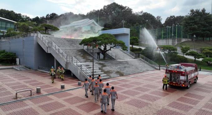 영주시, 다중이용시설 테러대응 을지연습 실제훈련 실시