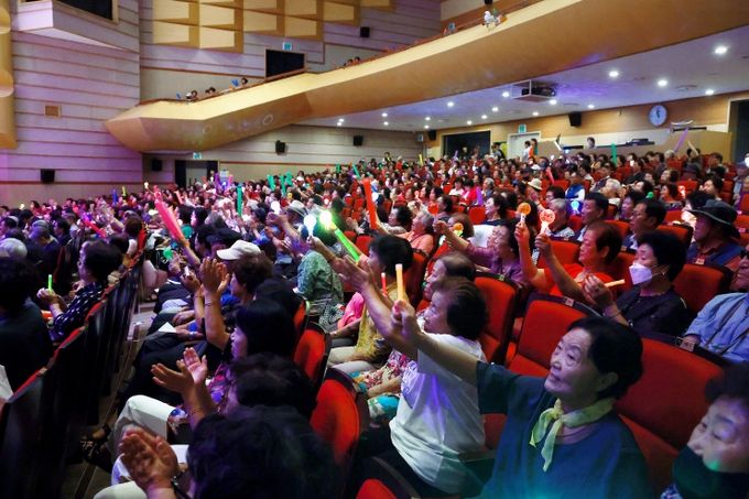 태백시, 2025년 경로당 실버가요제