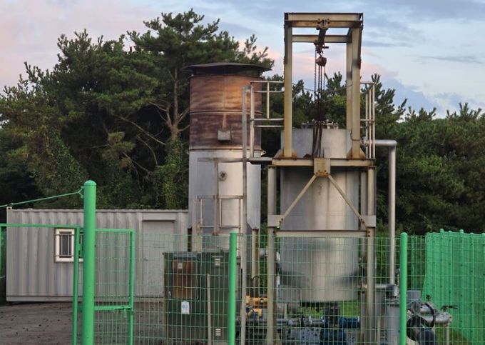 색달매립장 온실가스 감축설비