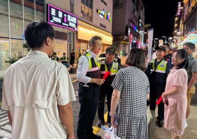 민·관·경 합동 ‘방범순찰대’ 활동