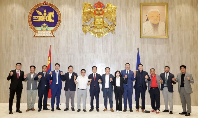 몽골 국회방문(대전시의회대표단)