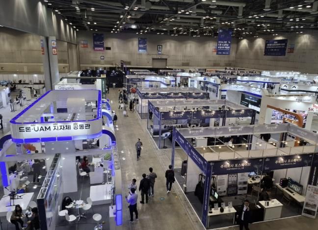 ‘2024 드론·UAM 박람회’ 전경