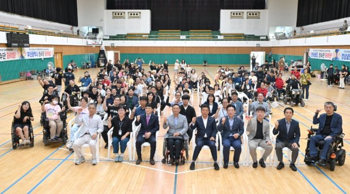 ‘제3회 진주시장애인보치아연맹회장배 영호남 친선 보치아대회’개
