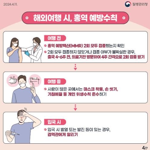거제시 전 세계 홍역 유행, 해외여행 전 홍역 예방접종 당부