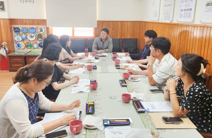공진혁 의회운영위원장, 온남초등학교 학교운영현황 현장점검