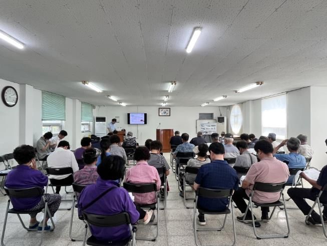 사천시,‘새신수도호 대체 선박 건조 실시설계용역’ 주민설명회 개최