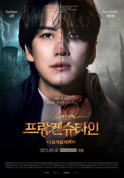 ‘프랑켄슈타인: 더 뮤지컬 라이브’ 아트 포스터 / 위즈온센이 제공