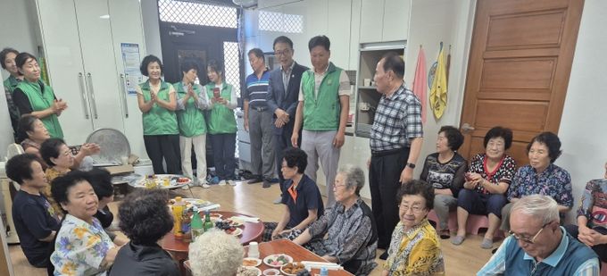 김해시 북부동 새마을협의회, 매월 경로당 찾아