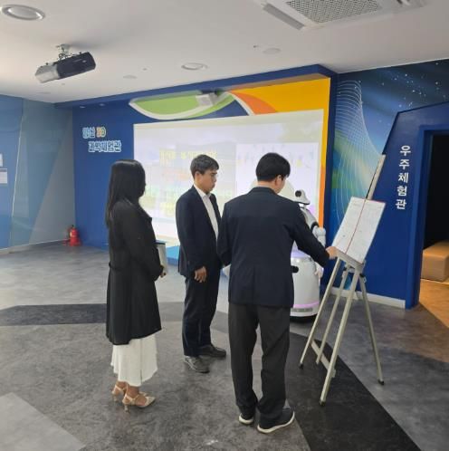 양산시 김신호 부시장, 리모델링 양산3D과학체험관 현장점검