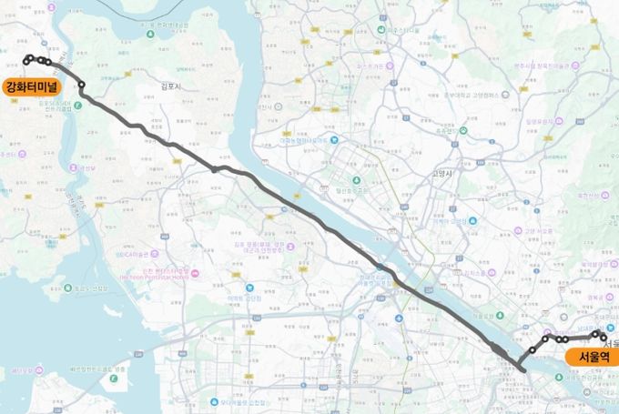 강화군, 서울역 직행 M버스 신설 추진