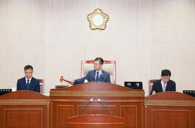 청송군의회, 제283회 임시회 개최