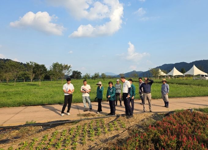 ‘2025 의령 기강 리치 꽃축제’ 준비 사항 점검