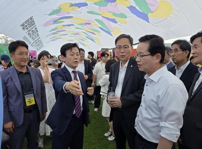 조규일 진주시장, 전국 문화도시 박람회서 진주 문화사업 공유