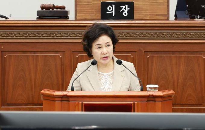 창원시의회 제146회 임시회 제4차 본회의 박선애 의원 건의안 채택