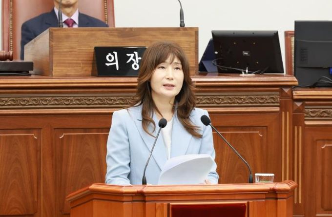 창원시의회 제146회 임시회 제4차 본회의 오은옥 의원 결의안 채택