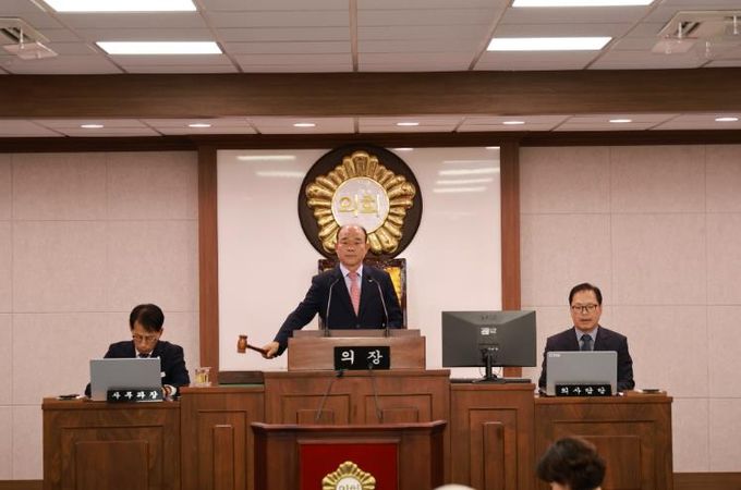 제293회 합천군의회 임시회 개회