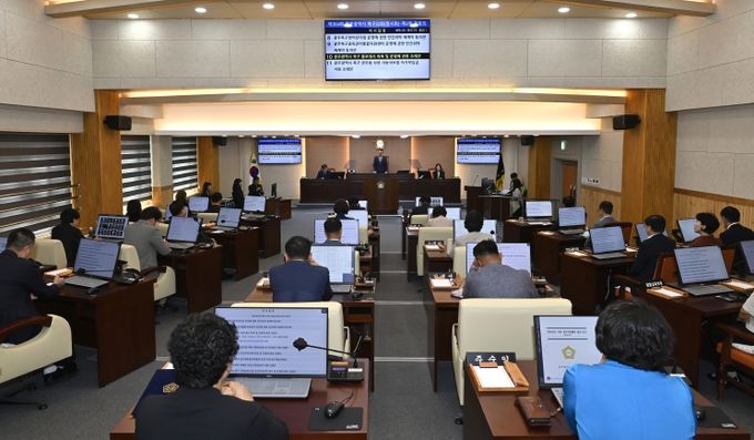 광주 북구의회, 제304회 임시회 마무리