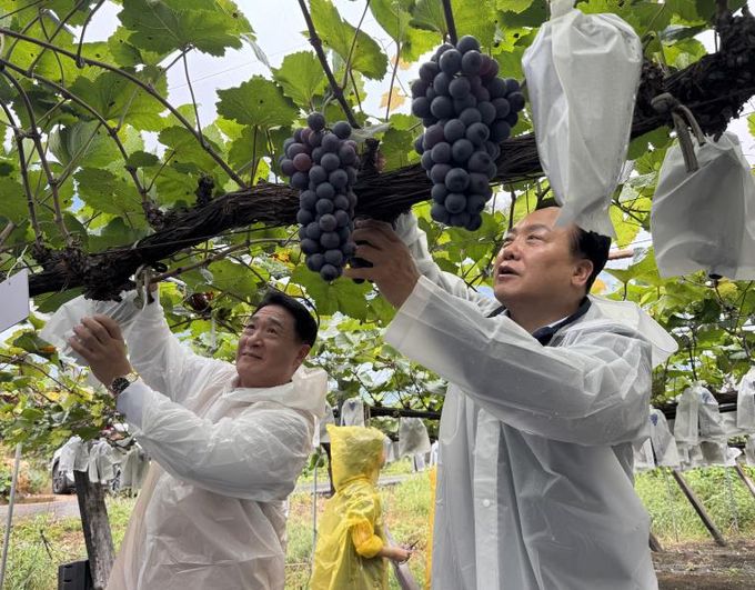 정영철 영동군수, 이권재 오산시장