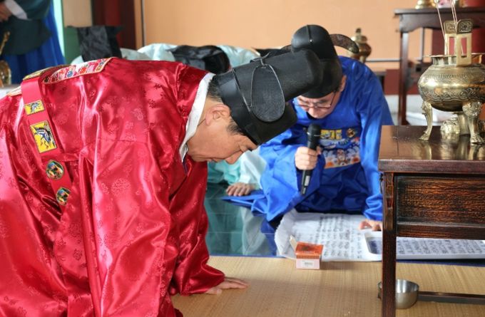 , 독립유공자 위패 봉안 고유례 봉행