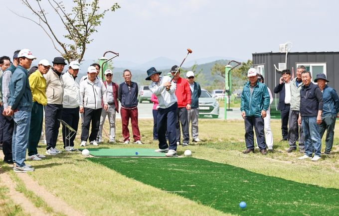 성주참외파크골프장 공인인증 완료 정식개장