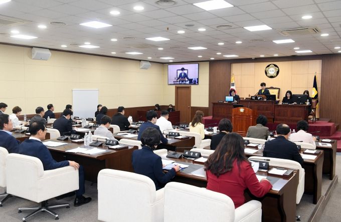 영등포구의회, 제264회 임시회 개회