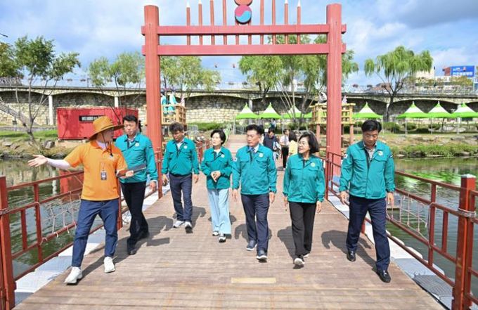 진주시의회 기획문화위, 10월 축제 준비상황 사전점검 실시