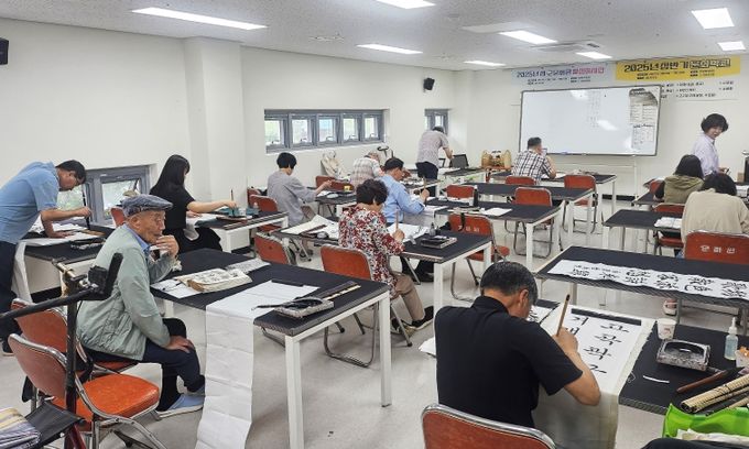 함양문화원 문화학교 서예반, 각종 서예대회에서 다수 수상