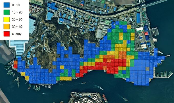 장생포 수국페스티벌, 4년 연속 최고 기록 갱신(축제기간 방문인구 현황)