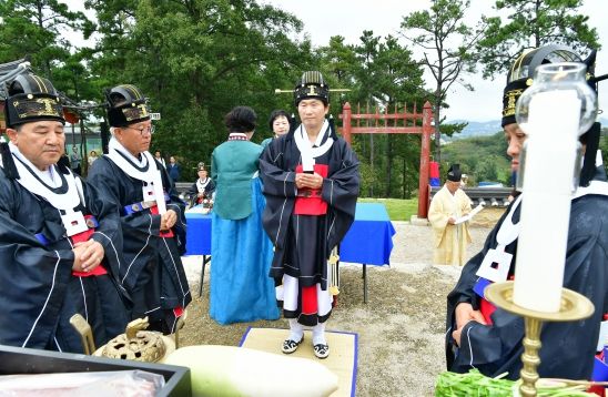 경산시 사직제 봉행